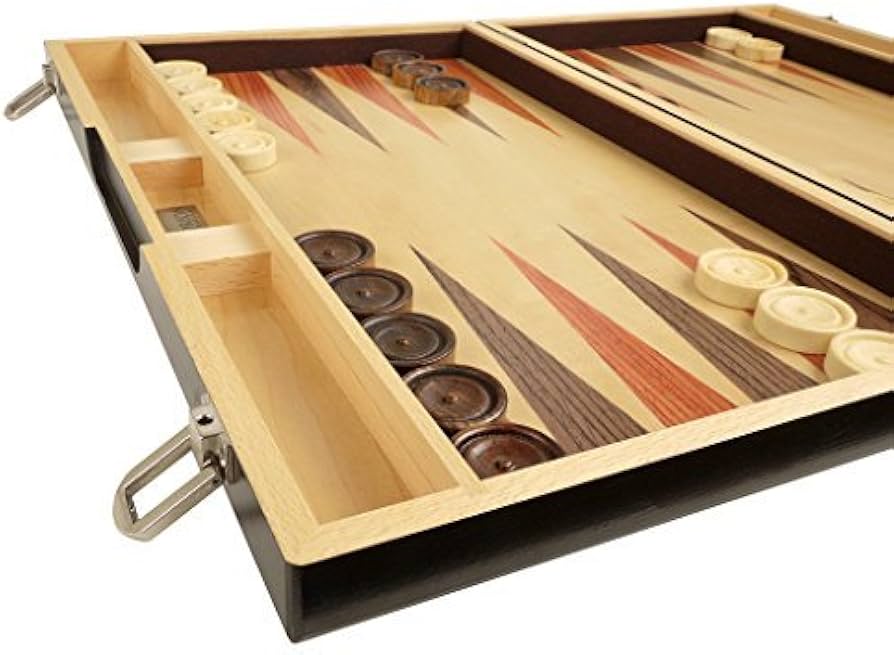 Amazon.co.jp: 18-inch Wood Backgammon Set - Retro Board : おもちゃ